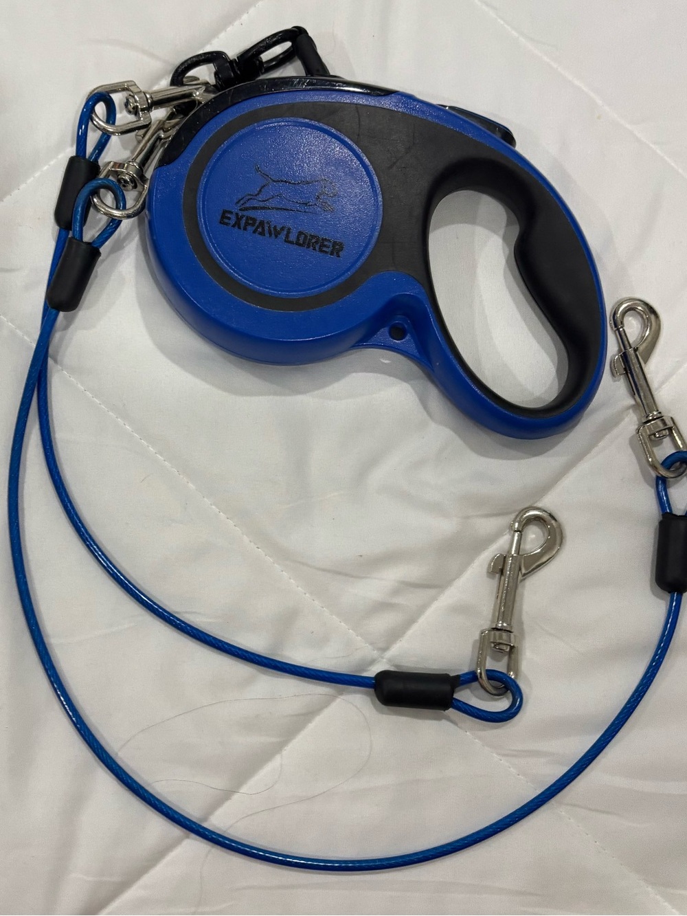 🐶 Dual Retractable Dog Leash